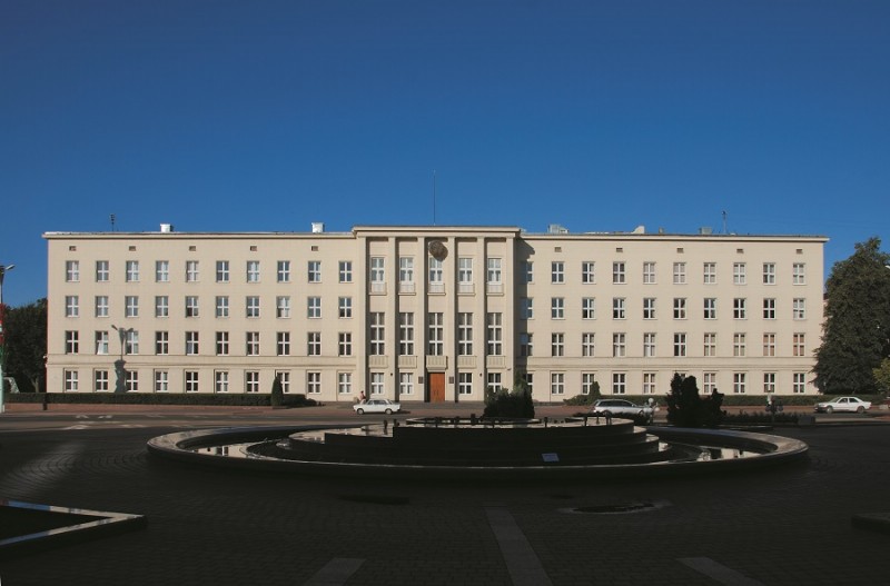 Urząd Wojewódzki w Brześciu nad Bugiem – stan obecny; fot. M. Pszczółkowski- Instytut POLONIKA