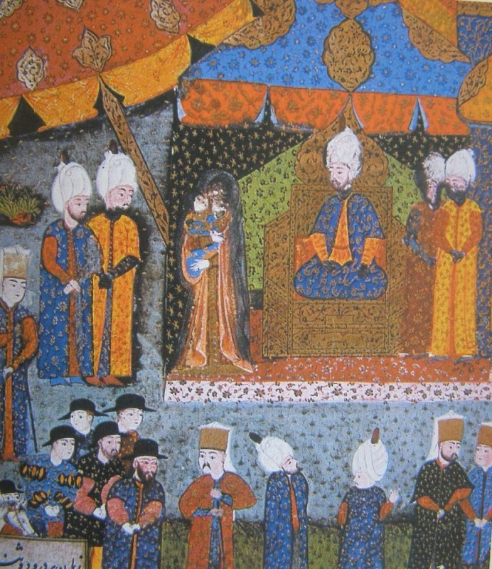 Spotkanie Izabeli Jagiellonki z sułtanem Sulejmanem w 1541 r. |