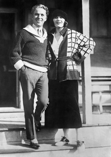 Pola Negri i Charlie Chaplin, 1923 |