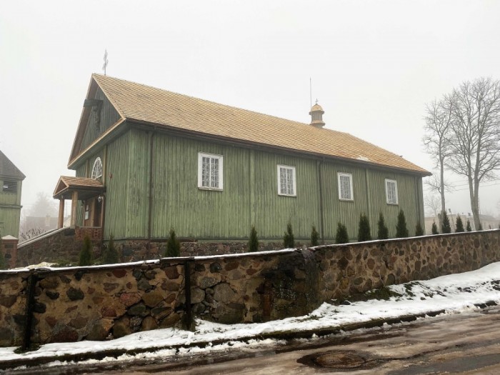 Otwórz zdjęcie W zabytkowym kościele w Powiewiórce (obecnie wieś Pavovere na Litwie) zakończył się kolejny etap prac konserwatorskich finansowanych przez Instytut POLONIKA