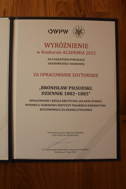 Publikacje nagroda Academia |