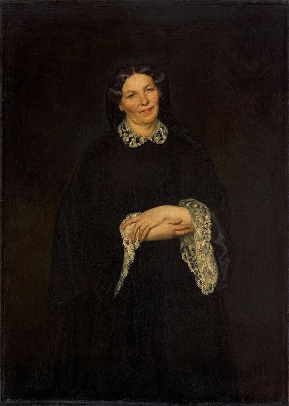 henryk rodakowski- portret matki- 1853 2