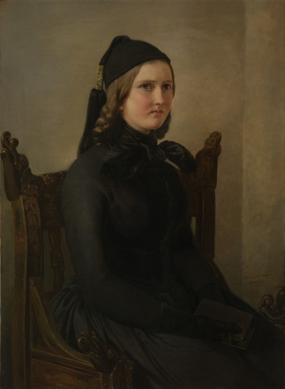 Norweska wdowa, 1852