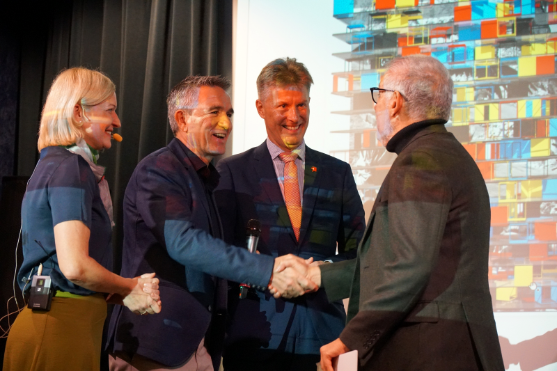 Otwórz galerię (13 fotografii) Ogłoszenie wyników i wręczenie nagród w konkursie na projekt muralu „Rękopis znaleziony w Saragossie”