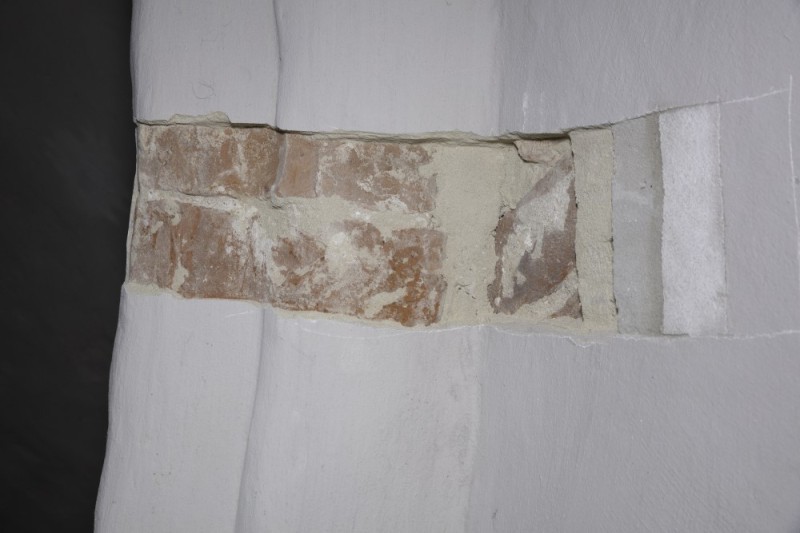 Stan obiektu w trakcie prac.