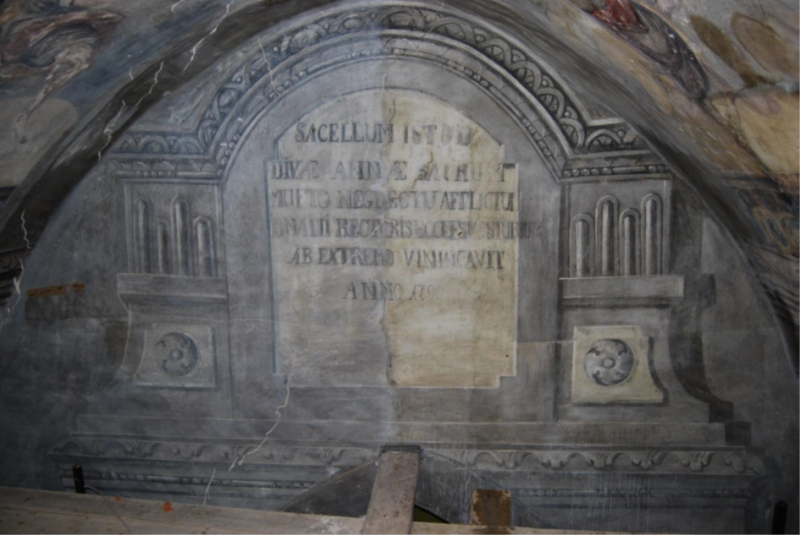 Stan obiektu w trakcie prac. Fot. Piotr Ługowski