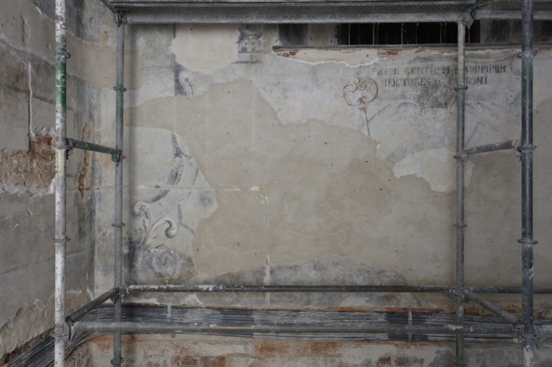 Stan obiektu w trakcie prac.